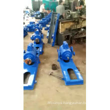 Oil system transmission and thermal insulation screw pump